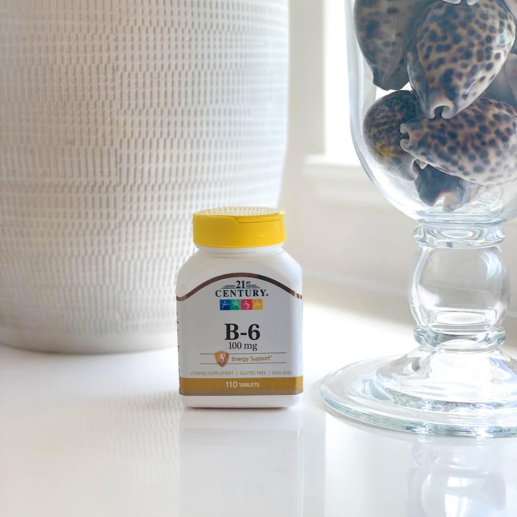 21st Century, B-6, 100mg, 110 tablets