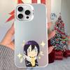 Японский Аниме Арт Чехол для Телефона Yato Noragami Для iPhone 16 15 14 13 12 11 Pro Max X XR XSMAX 8 7 Plus Матовый Ударопрочный Задний Чехол