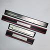 For Nissan ARIYA Accessory Stainless Chrome Car Door Sill Kick Plate Guard Pedal Protector Styling