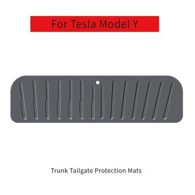 Для Tesla Model Y Защитная накладка из АБС-пластика на задний багажник, Защитная накладка от грязи, Коврик для защиты от царапин, Коврики для защиты задней двери, Аксессуар
