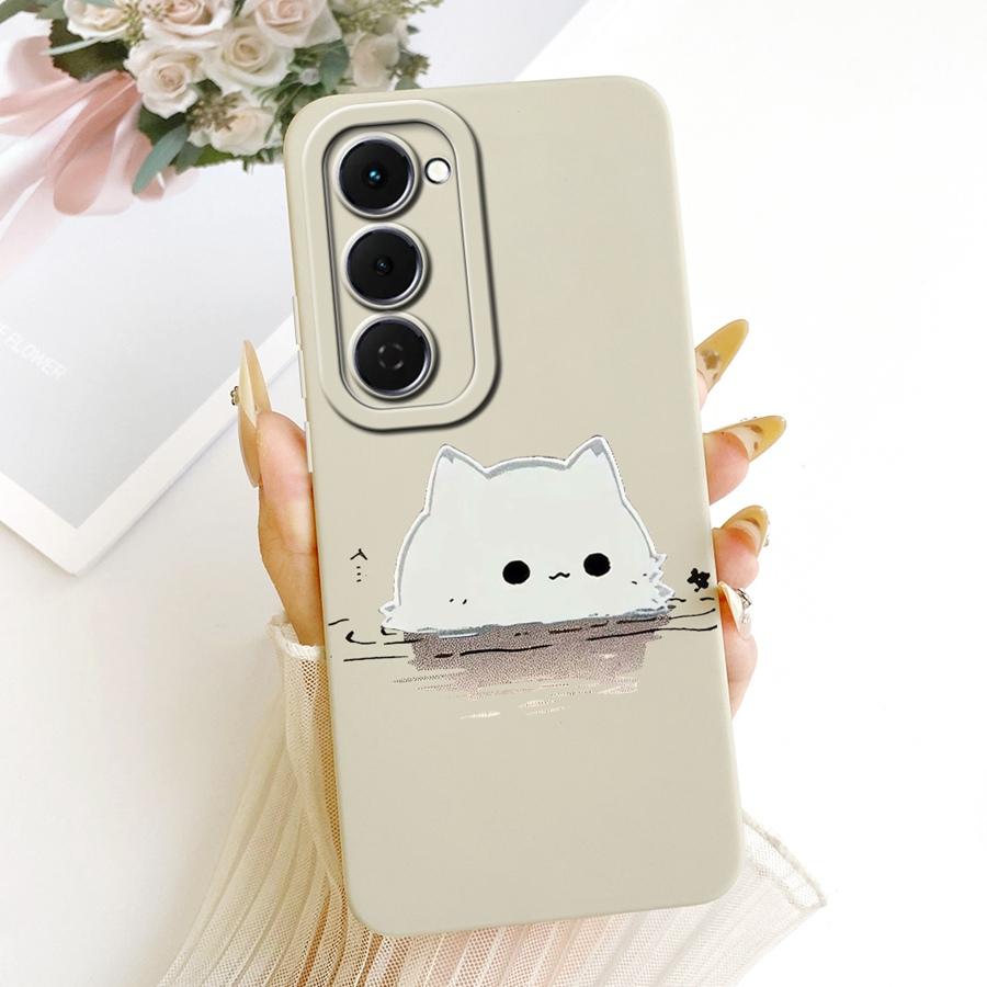 Чехол для Tecno Spark 40 Pro Plus Модный Цветок Мягкий Силикон Защитная Крышка для Линзы Для Tecno Spark 40Pro 40C Spark 40Pro+ Чехол