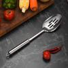 5Pcs Stainless Steel Kitchen Utensils Set Heat Resistant Non-Stick Spoons Spatula with Hanging Hole Ergonomic Handle Cooking Tools