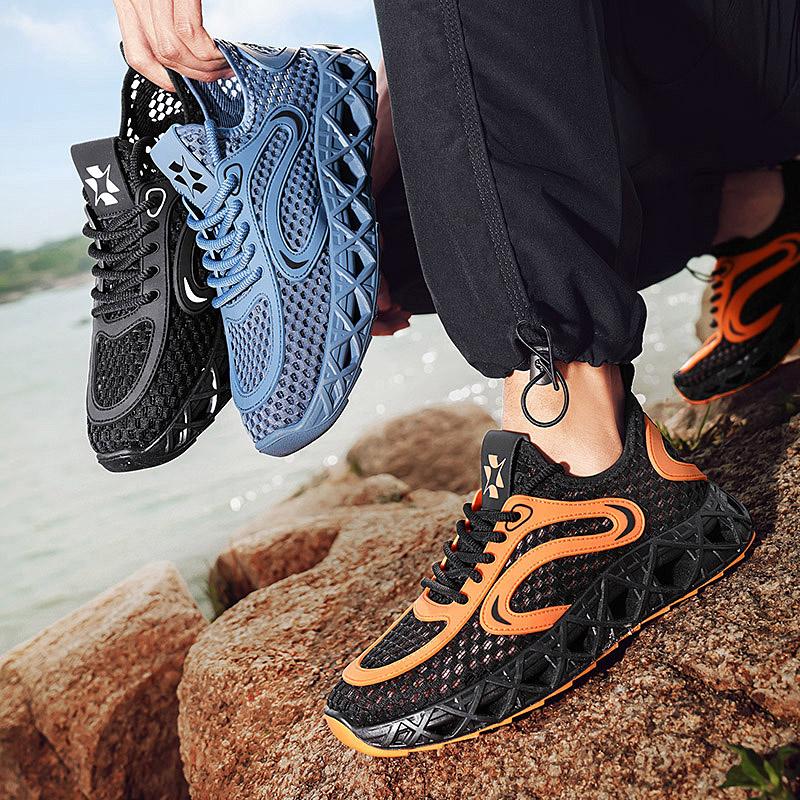 Fashion Mesh Shoes For Men Sneakers Casual Breathable Sports Outdoor Summer Tennis Running Designer Hiking Luxury Platform Loafers