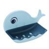 Little Whale Soap Box No Punching Bathroom Double Drain Soap Rack Toilet Wall Mounted Soap Box Rack