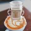 Reusable Coffee Cup Dripper Baskets Portable Drip Coffee Bags Holder Filter Paper Bag Shelf