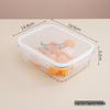 Прямоугольные стеклянные контейнеры для хранения продуктов с крышками с вентиляцией
