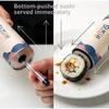 1/4/10Pcs Japanese Round Sushi Maker Push Box Mold with Sauce Straw Cone for Home Party Sushi DIY Activity