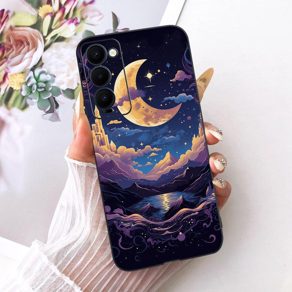Case For Tecno Camon 18 Cover Cute Cat Fashion Butterfly Funny Painted Casing Tecno CH6 CH6n