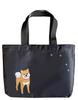 Onishi Ken Seihan Shopping Bag ARC-2402 Shiba Inu Gray