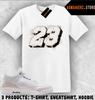 Футболка в тон AJ 3 Pure Money 2025 Для кроссовок Номер 23 3s Футболка Унисекс Футболка