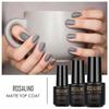 Мини-гель-лак, матовое верхнее покрытие для дизайна ногтей, замачиваемый гель-лак