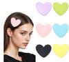 10 шт. Разноцветные Кабошоны из Смолы в Форме Сердечка с Плоской Основой для Скрапбукинга, DIY, Ручная Работа, Украшение для Банта на Волосы, Головной Убор, Арт-Декор, Наклейка, Телефон