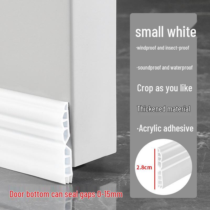 Уплотнительная лента для низа двери - Ветрозащитная и Звукоизоляционная