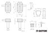 GOTOH SD90-SL-L3R3-GG Guitar Tuners, Gold, 20322GX/D