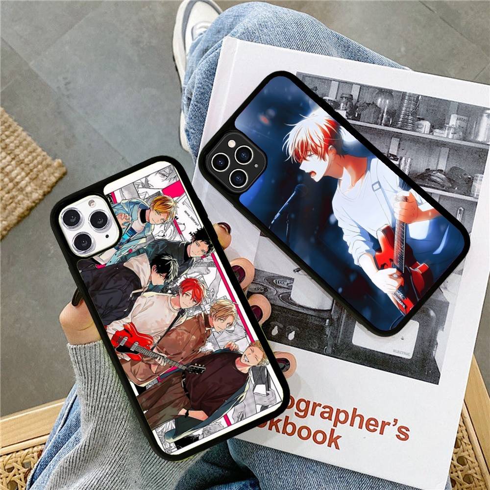 Японский мультфильм Given Чехол для телефона Силиконовый PC+TPU Для Для IPhone 11 12 13 14 15 16 Plus Pro Max Чехол
