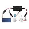 MPPT контроллер заряда солнечных панелей с входом Type-C и USB-выходом 10A 12V, Солнечный фотоэлектрический контроллер для аккумуляторов AGM, Lifepo