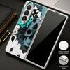 Панк Темная Эстетика Чехол-Череп Для Samsung Z Flip 8 7 6 5 Роскошное Покрытие Кожаная Наклейка Складной Чехол Для Телефона Для Galaxy Z Flip8 Flip7 Flip6