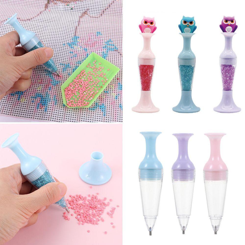 Cross Stitch Sewing Accessories Diamond Painting Tool Point Drill Pen Standable 5D Diamond Painting