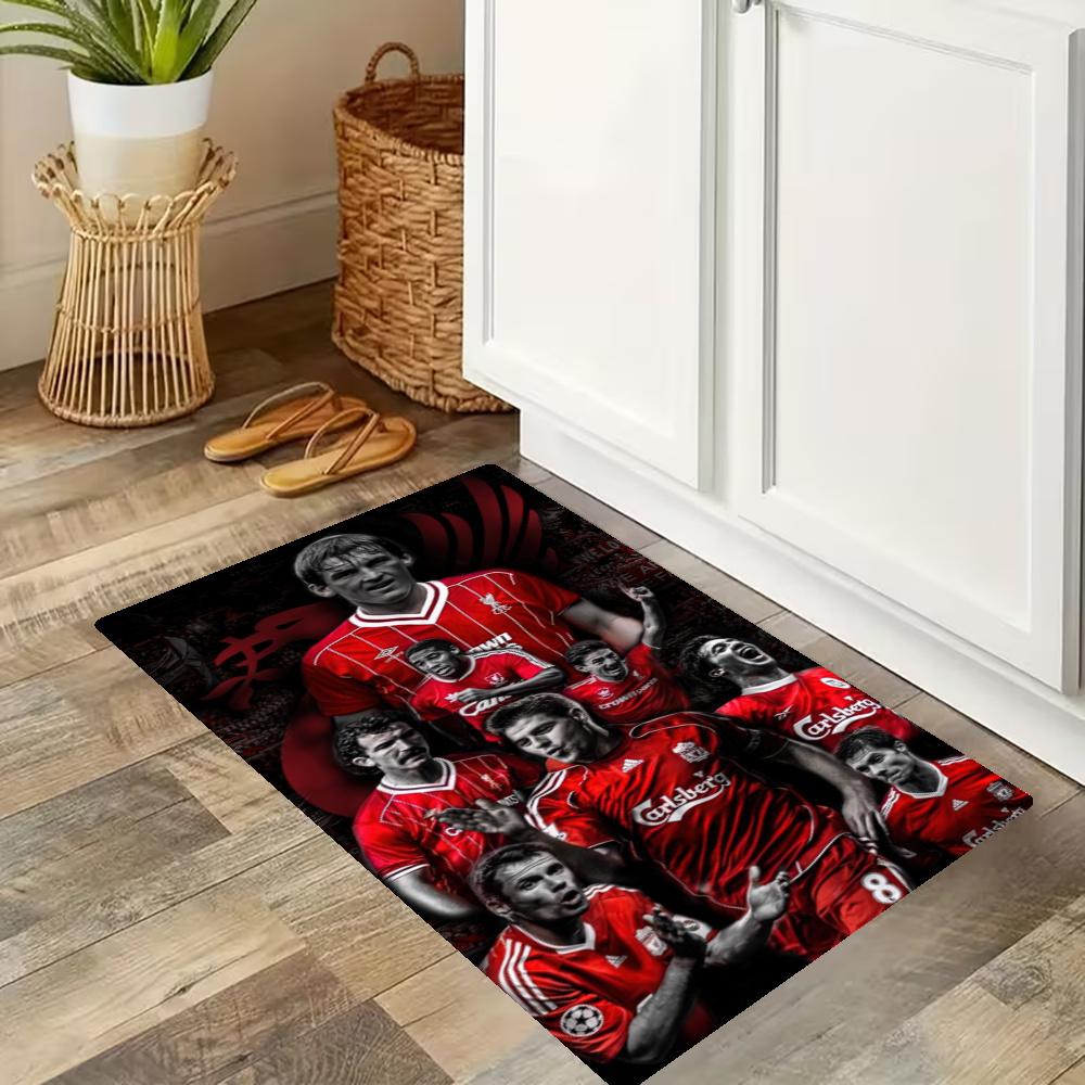 Liverpool Football Club Kitchen Carpet Nonslip Floor Mat Ideal For Indoor And Outdoor Entryway Door Mat Laundry Room Bathroom Foot Mat