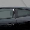 Наклейки на стойки кузова для Renault Megane Hatchback 2009 2010 2011 2012 2013 2014 2015. Стойки оконных проемов автомобиля с рисунком под карбон.