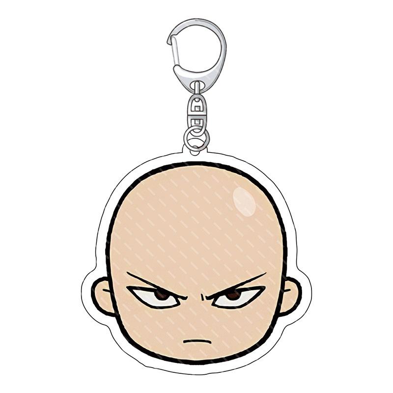 Акриловый брелок-подвеска One Punch Man, брелок-шарм для сумки, подарок друзьям, брелок для фанатов, милый сувенир, Kingring