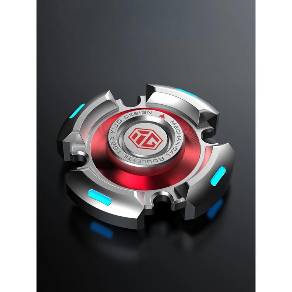Спиннер Fidget, сплав, светящийся ручной гироскоп, игрушки для снятия стресса R188, бесшумный подшипник, звездное небо для взрослых, мужской рождественский подарок