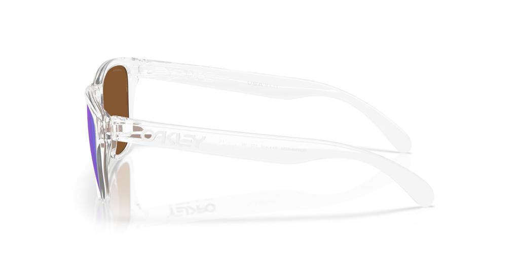 Oakley Sunglasses 0OO9508 FROGSKINS POLISHED CLEAR PRIZM VIOLET 95080253 S Polarized [Oakley]