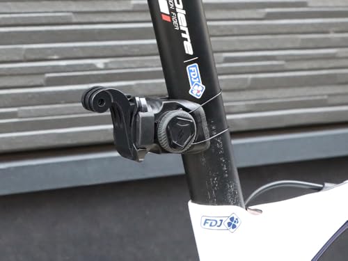 RecMount Dial-Fixed Seatpost Mount for GoPro HERO Series Cameras [SeatPost2-GPQ] - Also compatible with Go Pro compatible cameras. Easy installation,