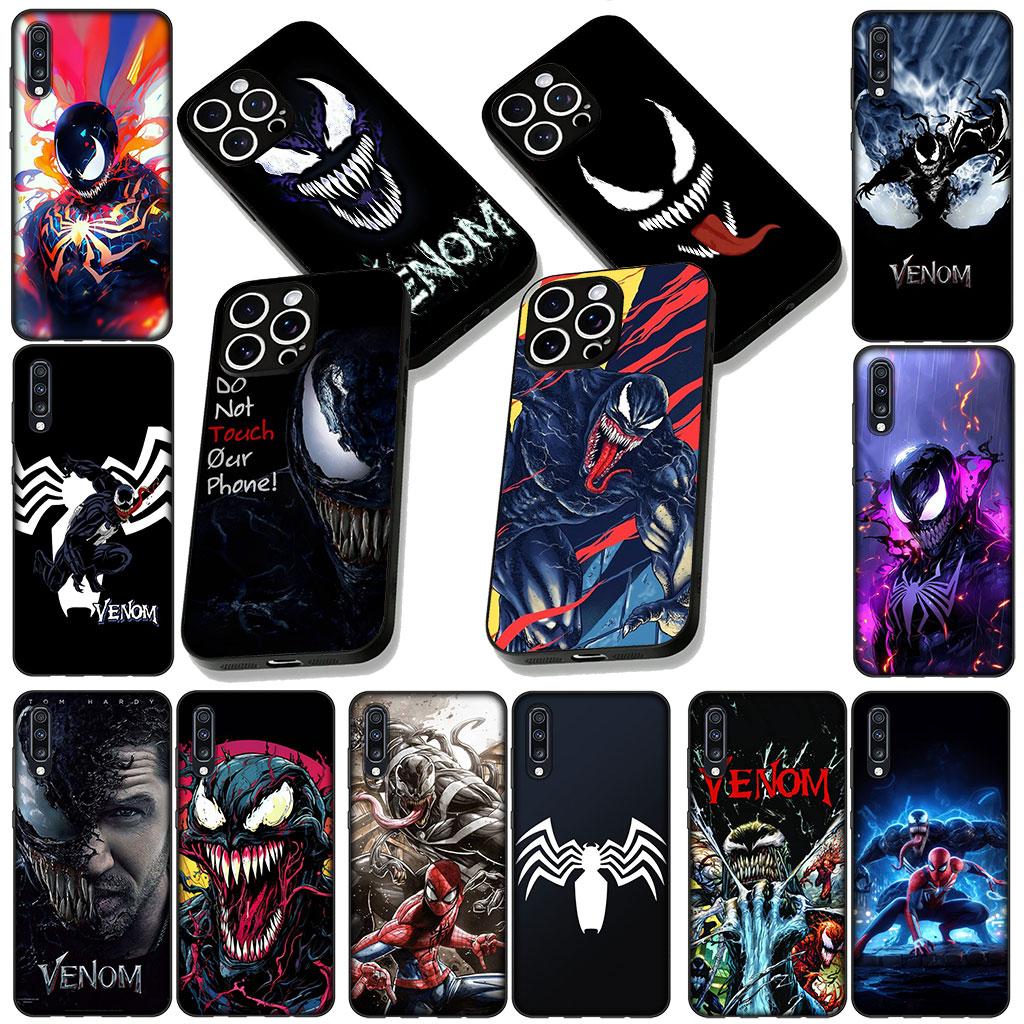 Soft Phone Cover for Apple iPhone 17 16 14 15 Pro Max Plus 15+ 16E XR ProMax Air Case Venom Superheroes Marvels Casing