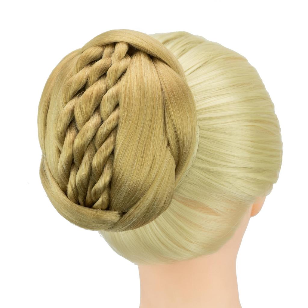 Плетеный шиньон для танцовщицы, покрывало для волос в виде пончика, резинки для волос, булочка для волос, заколки для парика, прическа, головной убор на свадебную вечеринку