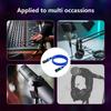 3/5 м XLR Кабель для динамика Позолоченный 3-контактный Папа к Маме Балансная линия XLR Аудиокабель для микрофона микшера студии звукозаписи