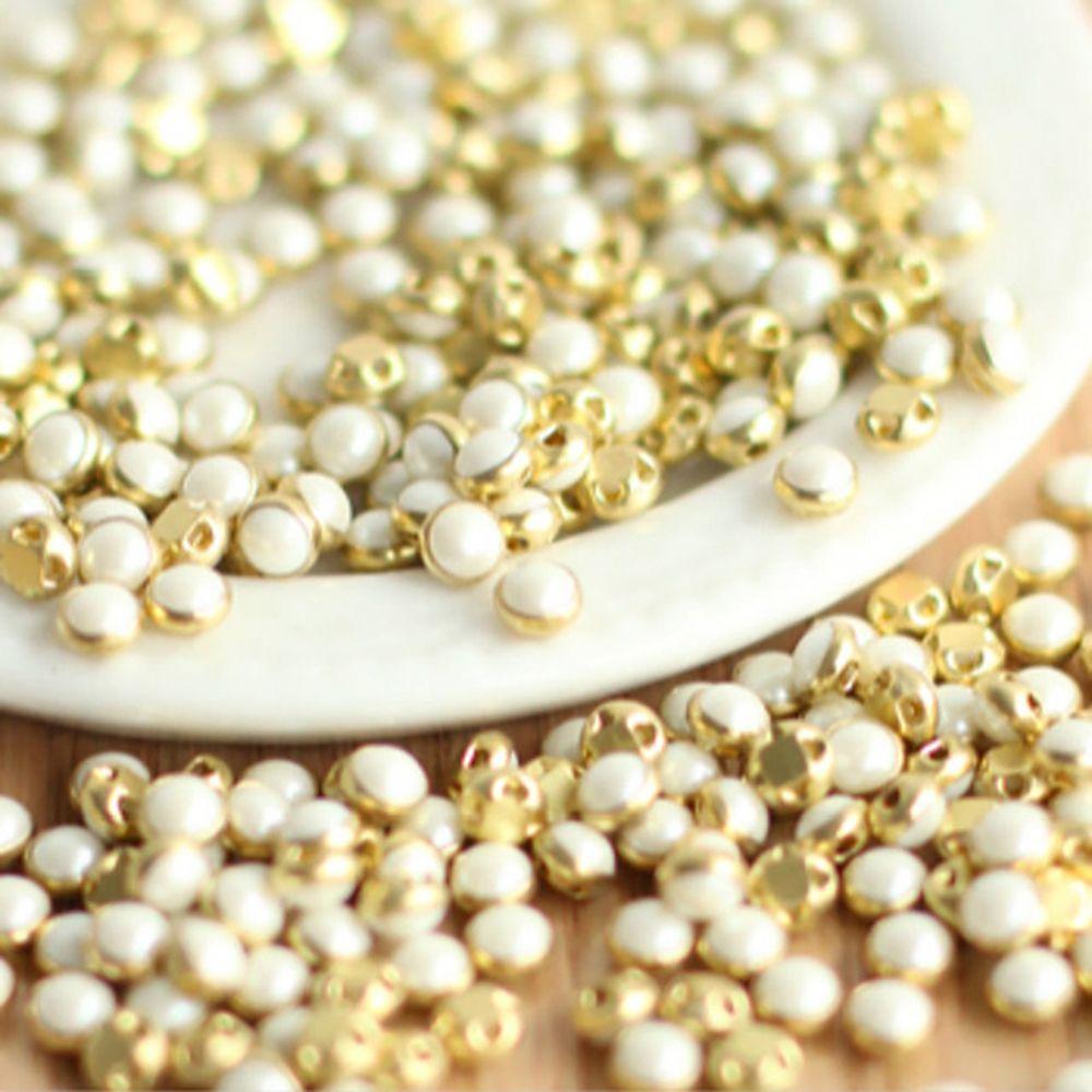 Dollhouse Miniature DIY Doll Clothes Pullip Clothing Sewing Mini Pearl Buttons Bjd Blythe