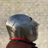 Etched Steel Medieval Knight Helmet Cosplay Renaissance Armor