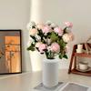 Европейский стиль имитация керамики пластиковая ваза вертикальный цветочный горшок бутылка для хранения цветов принадлежности для цветочных композиций домашний декор