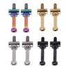 2pcs M5x40mm Ti Alloy Bike Seat Post Fixing Bolts Bike Seatpost Screws Cycling Accessories for Bike 