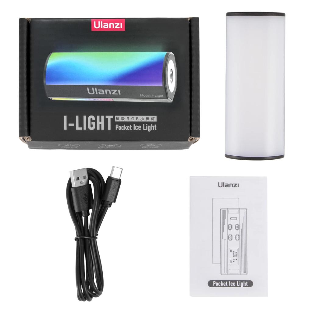 Ulanzi LED Видео RGB Фотосъемка Магнитная ручная фотография RGB палка свет для видео Полный 20 FX световой эффект Свободно регулируемый цвет 2000 мАч