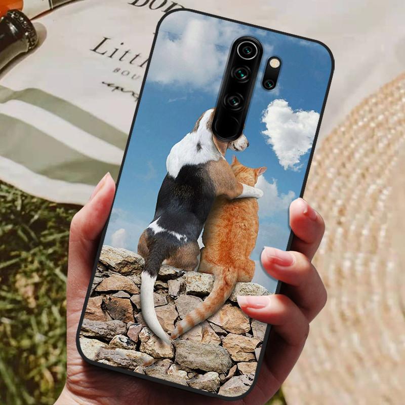 Чехол для Xiaomi Redmi Note 8 Pro Силиконовая задняя крышка Чехол для телефона для Redmi Note8 Pro 8Pro Чехлы Redmi Note 8 Pro Мягкий бампер coque