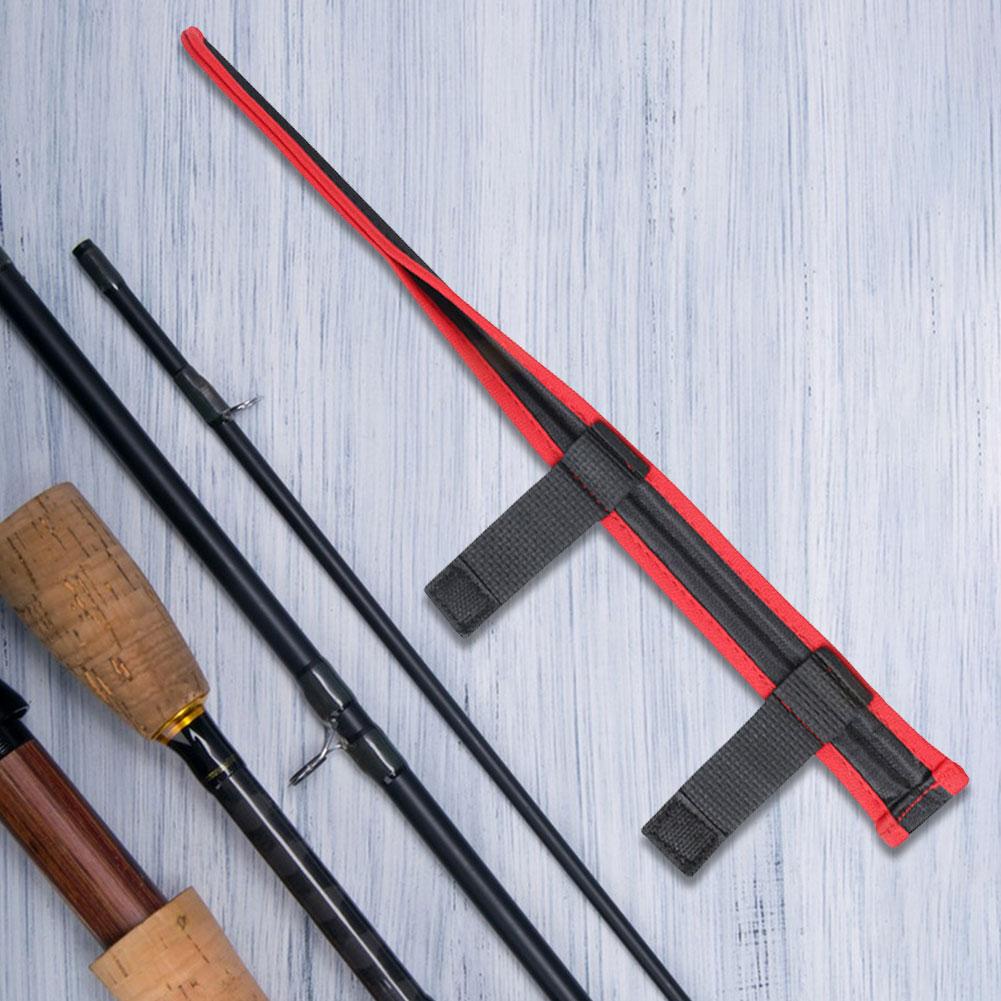 Portable Foldable Fishing Rod Tip Protective Cover Fishing Rod Tip Cover Cap Fishing Rod Protective Sleeve for Fishing Rod