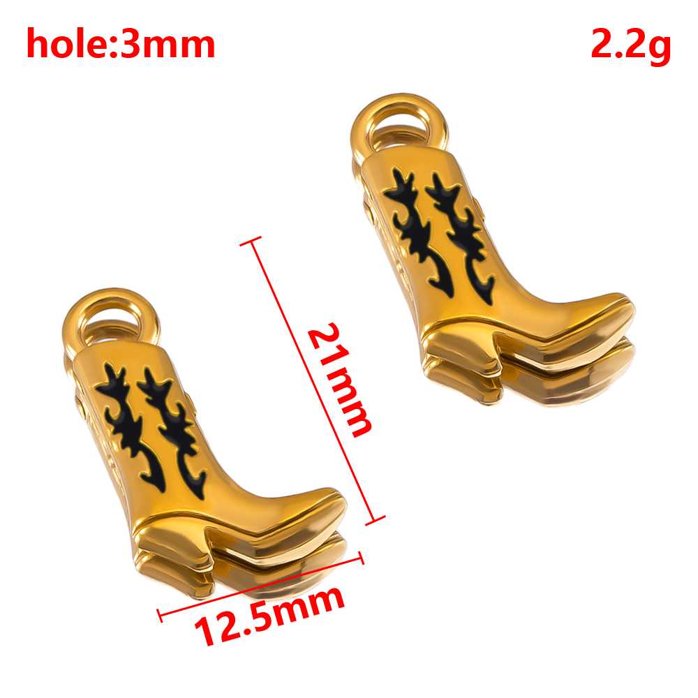 2pcs 304 Stainless Steel Enamel Fish Tail Pendant Mermaid Tail Charm DIY Trend Necklace Earring Jewelry Making Keychain Supplies