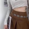 Women's Versatile Fashion Metal Waist Chain - Decorative Belt for Dresses and Sweaters