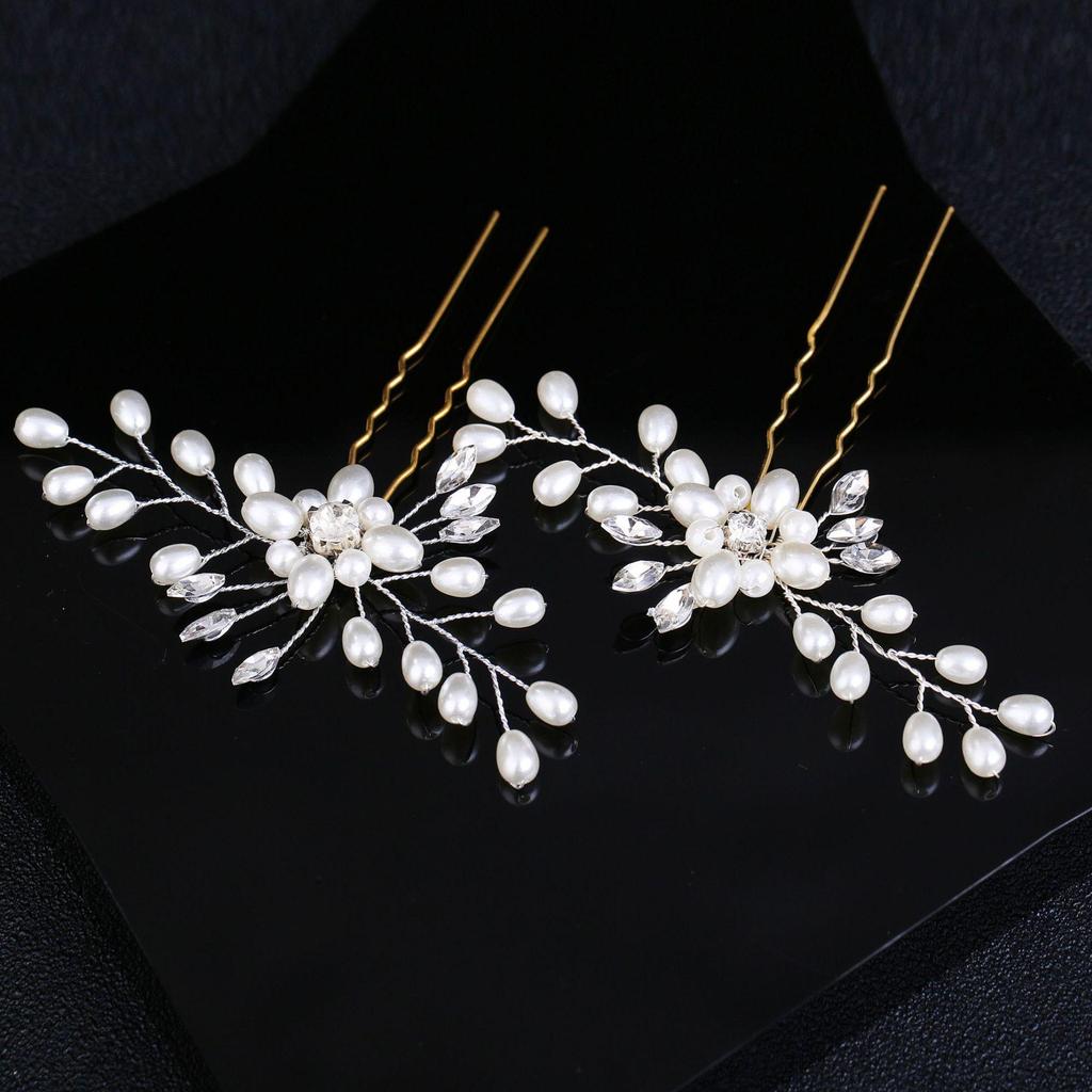 Korean Handmade Pearl Hairpin for Weddings