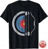 Bow Arrow Archery Target Marksunisex Quiver Tshirt For Archers Unisex Soft Cotton Summer Loose Streetwear Short Sleeve Casual Tops