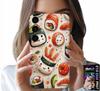 Etui Do Samsung Galaxy A05S - Słodkie Uśmiechnięte Sushi Obudowa Case