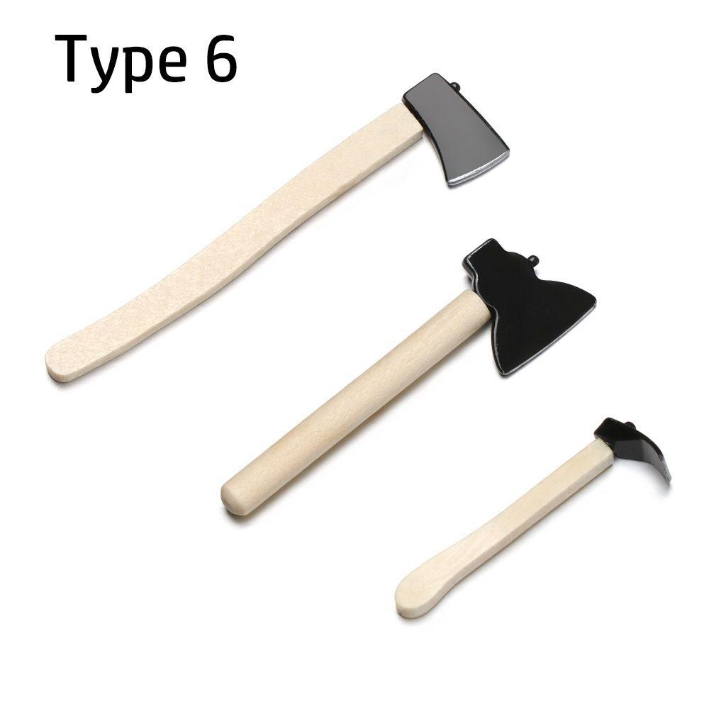 Игровой домик Лейка Деревянная мотыга Лопата Кукольные наборы для фермерства Миниатюрные инструменты Аксессуары для кукольного домика