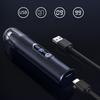 Электрический триммер для волос в носу с зарядкой от USB и светодиодным дисплеем — безболезненное удаление волос на лице, зарядка через порт Type-C