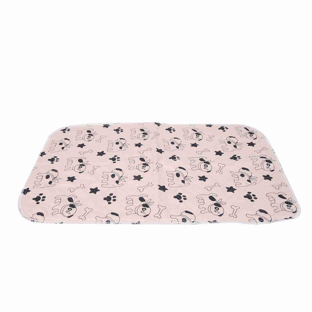 Polyester Fabric Washable Dog Urine Pad Leak Resistant Leak Proof Pet Mat House Training