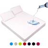 99% Waterproof Fitted Bed Sheet with Elastic Band Anti-slip Mattress Cover Mattress Protector for Single Double King Queen Bed