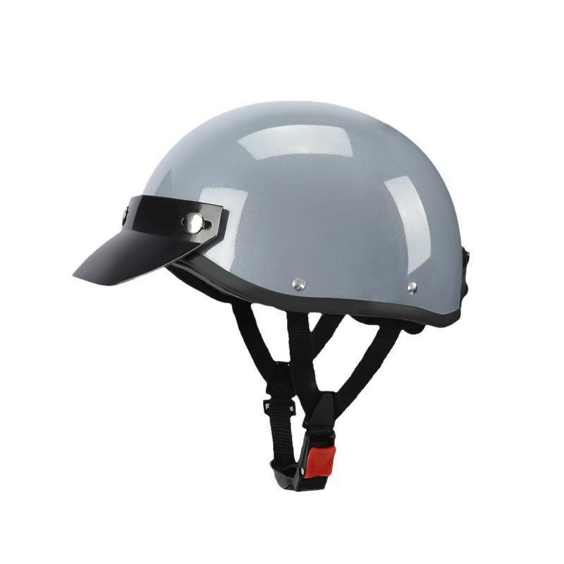 Vintage-Style Half Helmet Electric Scooter Motorcycle 3C Certified Unisex Use ABS Material