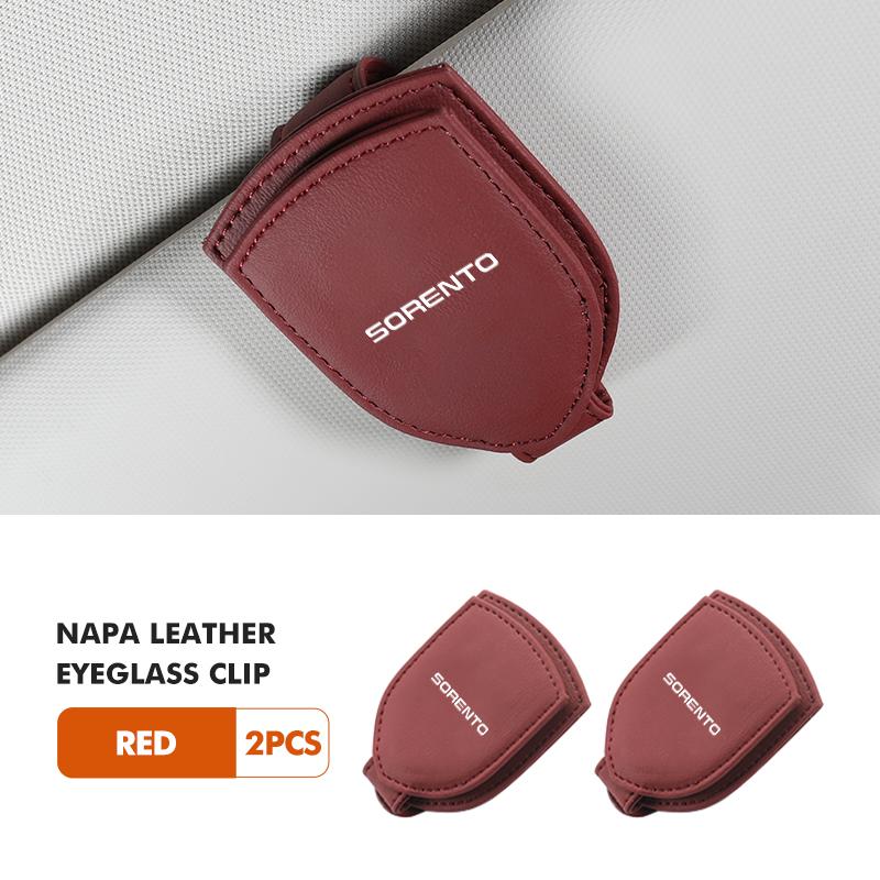 For KIA Car Glasses Clip Sun Visor Eyeglasses Magnetic Sunglasses Clip Sorento R 2011 2013 2014 2016 2017 2018 Stinger MP2
