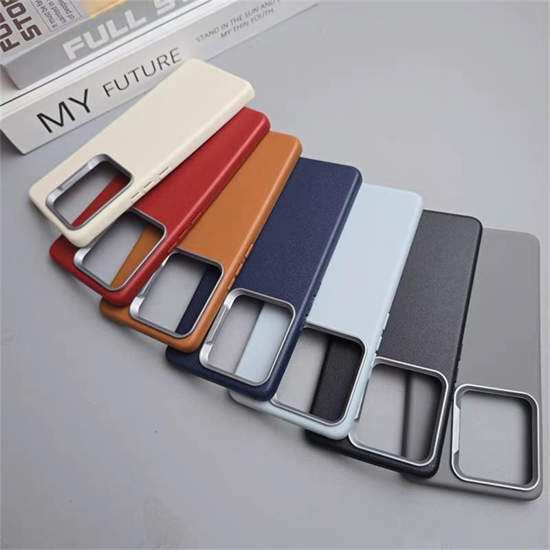 Case For Xiaomi 14T Pro Mi 13T 11 Lite Ne 5G Mi15 Luxury PU Silicone Phone Back Cover Soft Protect Shell Shockproof Bumper